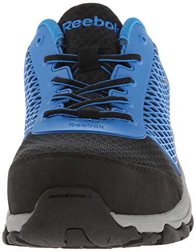 Reebok Work Men's Heckler Rb4620 shoe, Black/Blue Trim, 11 M US