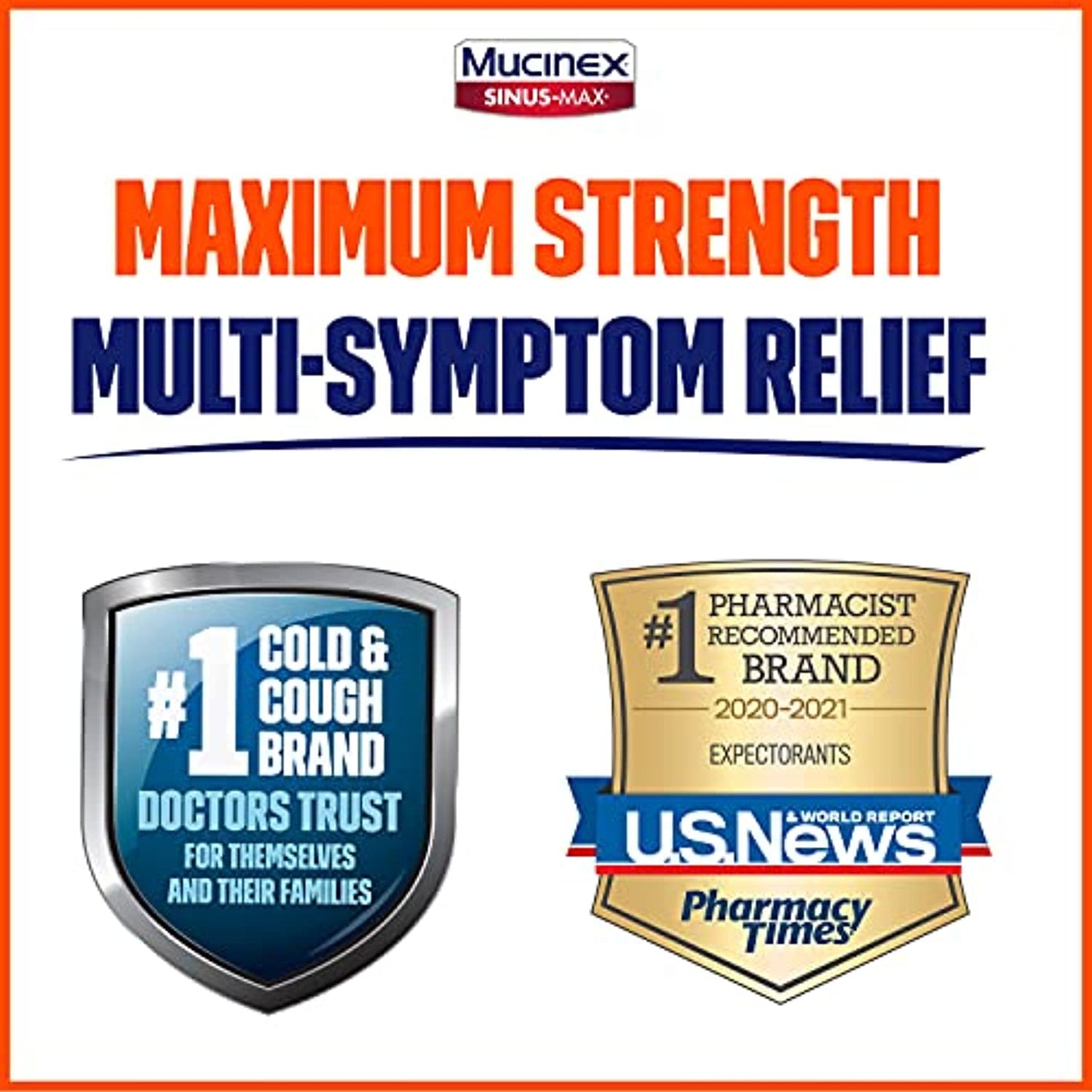 Mucinex Sinus-Max Max Strength Pressure, Pain & Cough Liquid Gels 16 ea