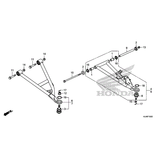 Honda OEM Part 51340-HL4-F00ZB
