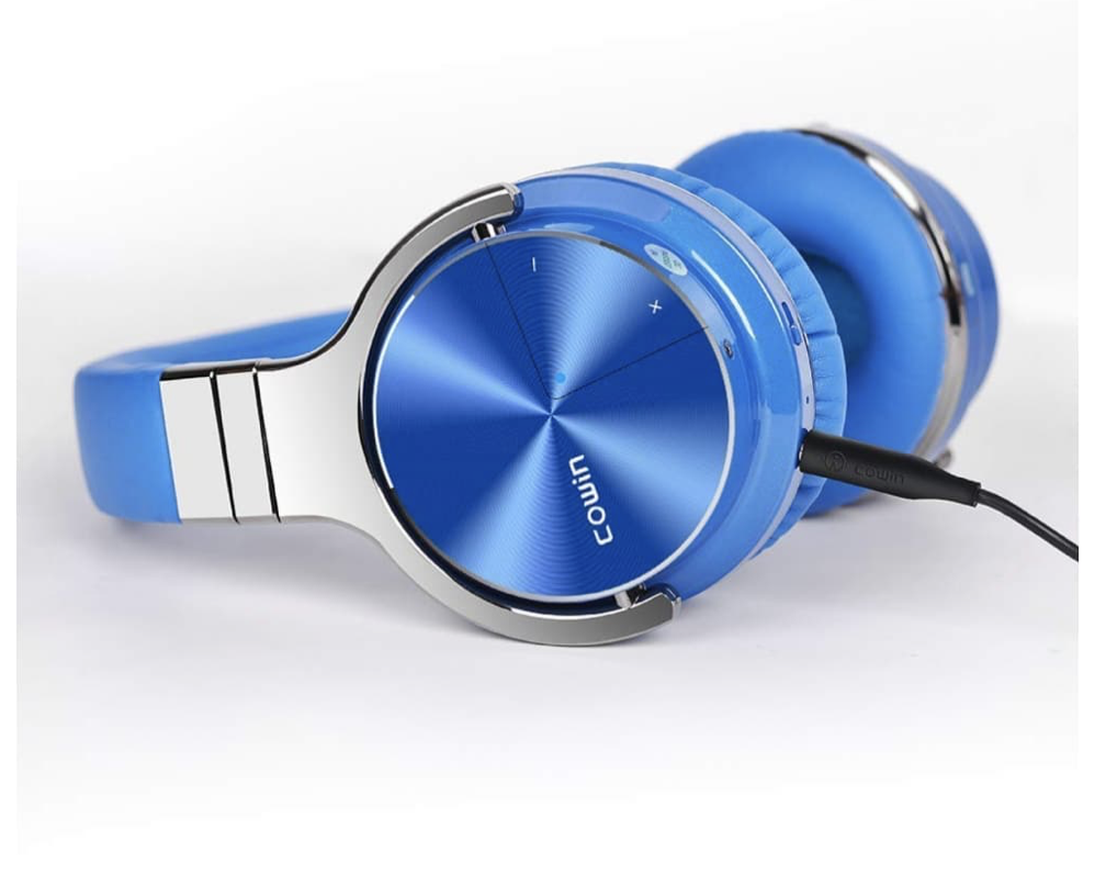 Cowin E7 Pro ANC Wireless Headphones-(Blue)