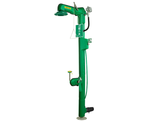 HAWS  8317CTFP HEAT TRACED SHOWER WITH EYE/FACE WASH FREEZE RESISTANT 16D405 NEW