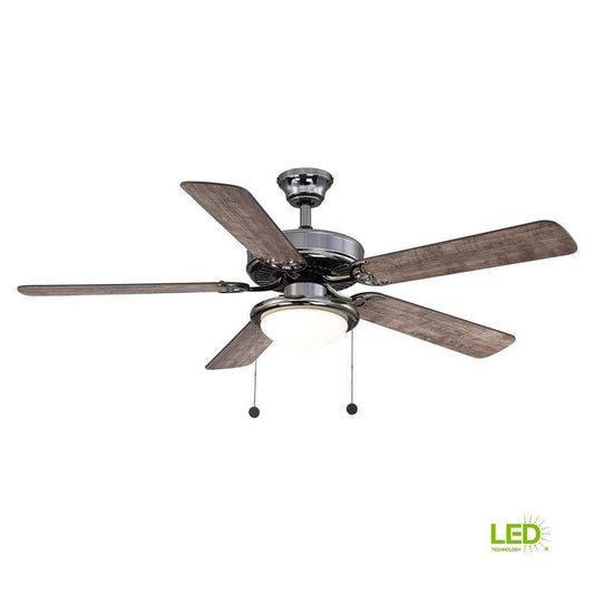 Trice 52 in. LED Gunmetal Ceiling Fan-YG269B-GM