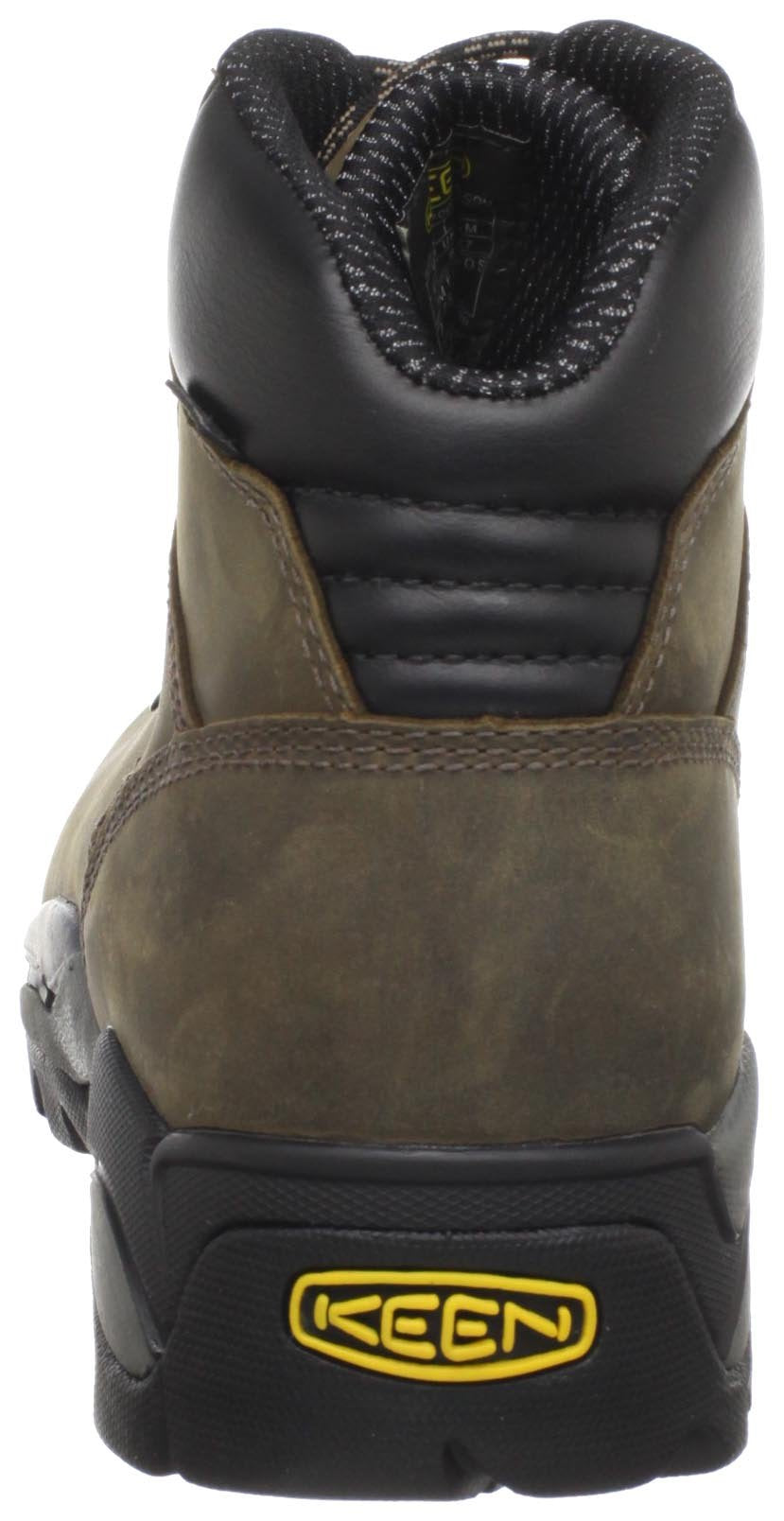 KEEN Utility Men's Cleveland Steel Toe Work Boot,Bison,8.5 EE US