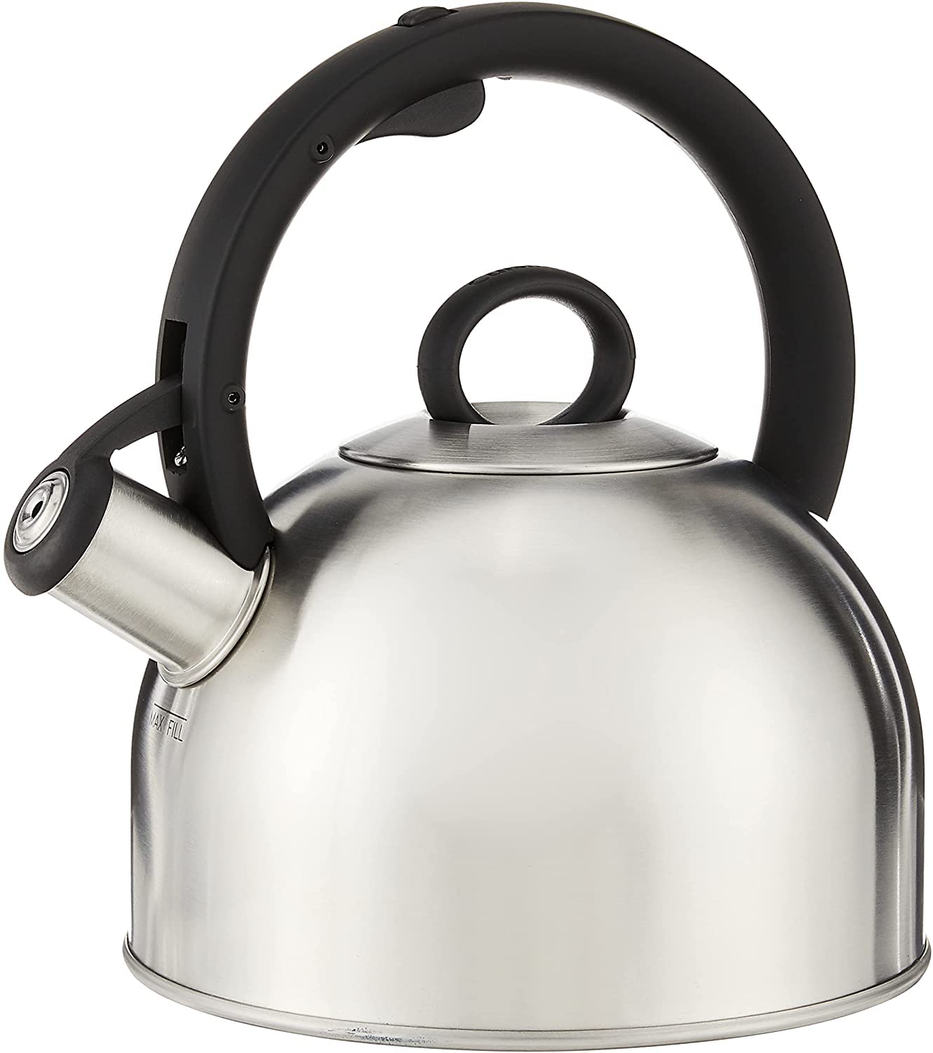 Cuisinart CTK-SS17N Aura 2-Quart Teakettle, Make 2-Quarts of Boiling Water in this Classic Tea Kettle, Stainless Steel