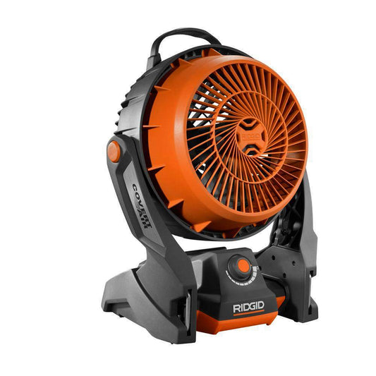 BROKEN Ridgid R860720B GEN5X 18-Volt Hybrid Cordless & Corded Fan