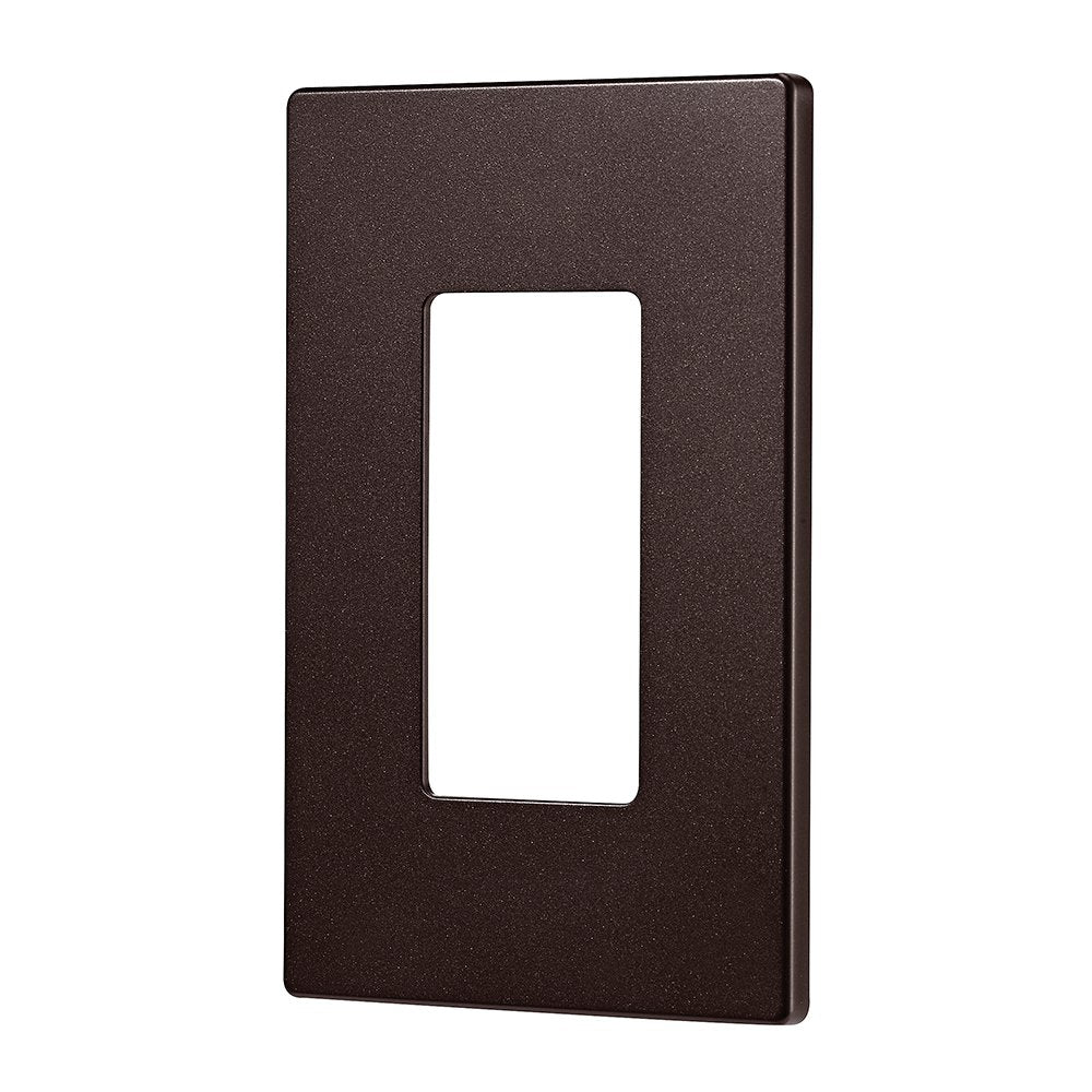 3 pk EATON PJS26RB-SP-L Designer 2-Gang Screwless Wallplate, Oil Rubbed Bronze