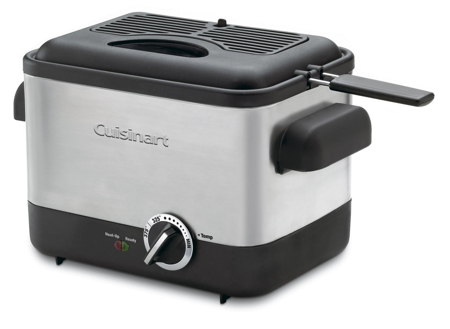 Cuisinart CDF-100 Compact 1.1-Liter Deep Fryer, Brushed Stainless Steel - Silver
