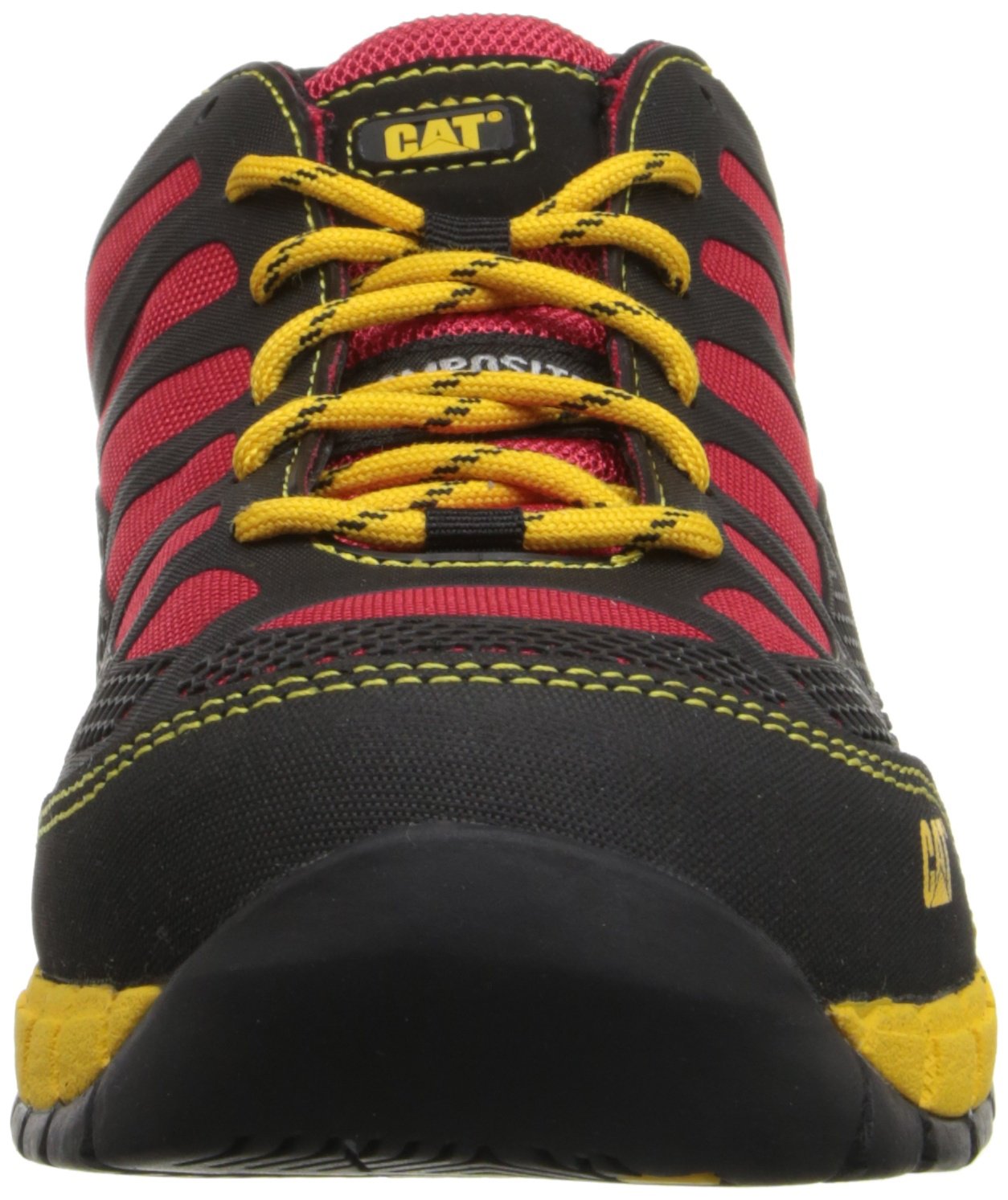 Caterpillar Men's Streamline Comp Toe-M, Red/Yellow, 9 W US