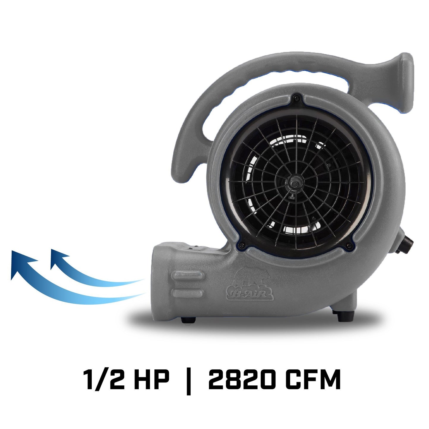 B-Air VP-50 1/2 HP Air Mover for Janitorial Water Damage Restoration Stackable..