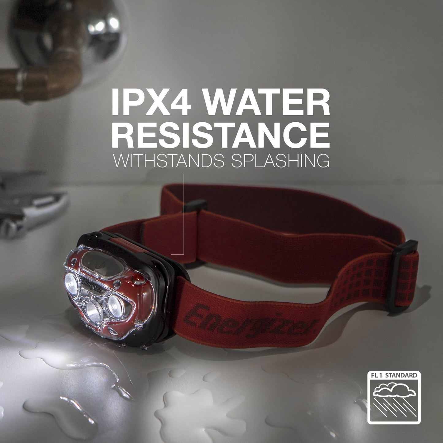 Energizer HDB32E LED Headlamp with HD Vision Optics, 3 Modes (Batteries Included)