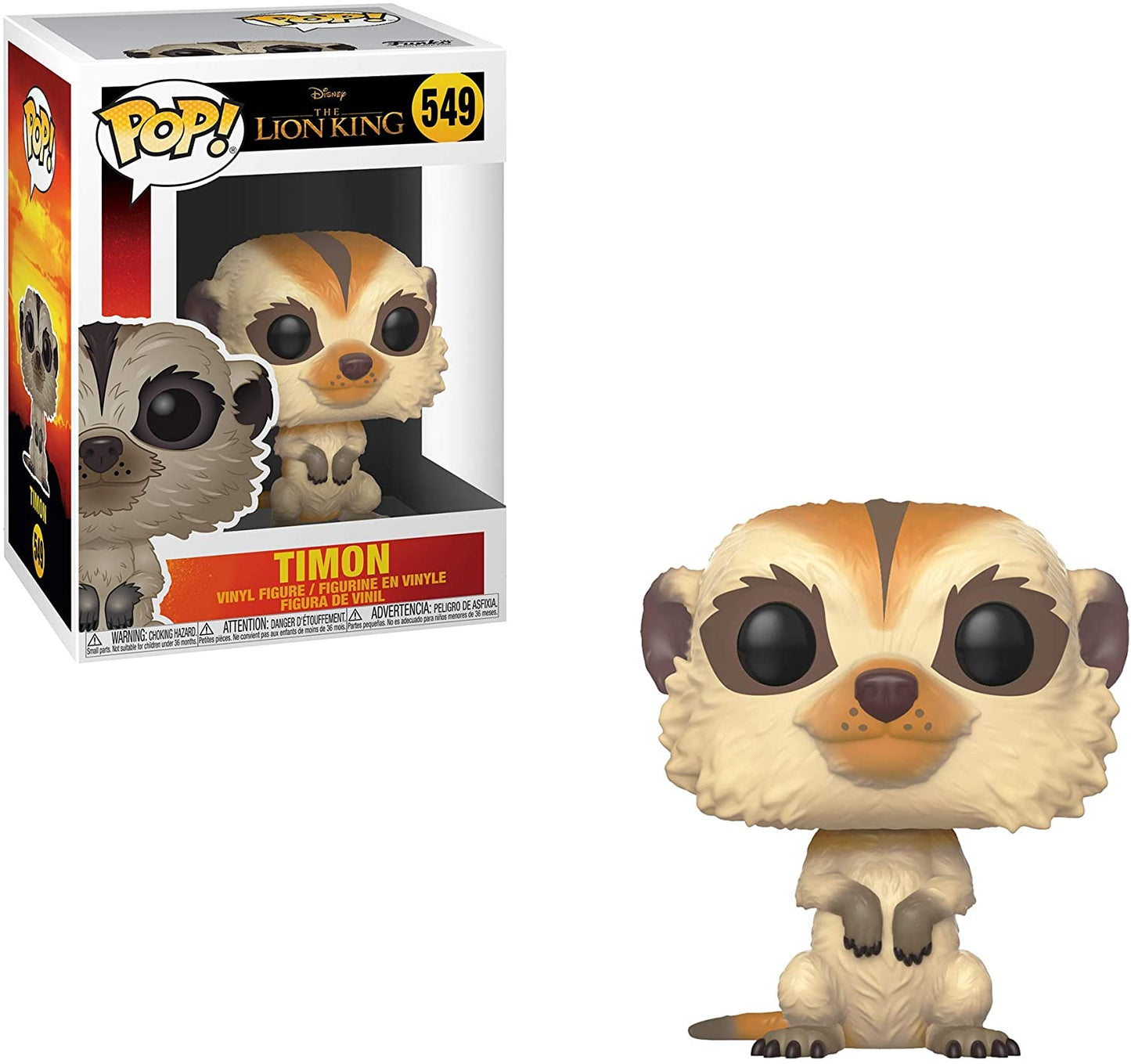 Funko Pop! Disney: Lion King 5 Piece Set : Scar, Timon, Rafiki, Pumba, Simba