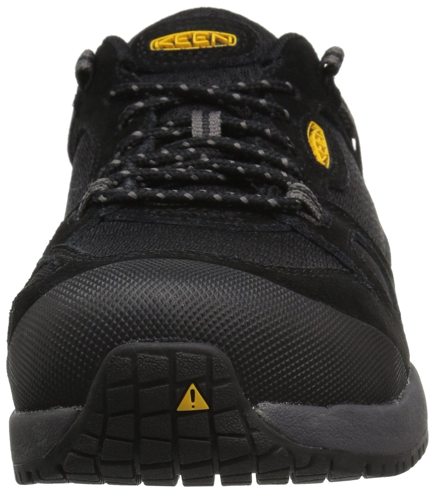 KEEN Utility Women's Springfield-w Industrial Boot, Black/Steel Grey, 9.5 M US