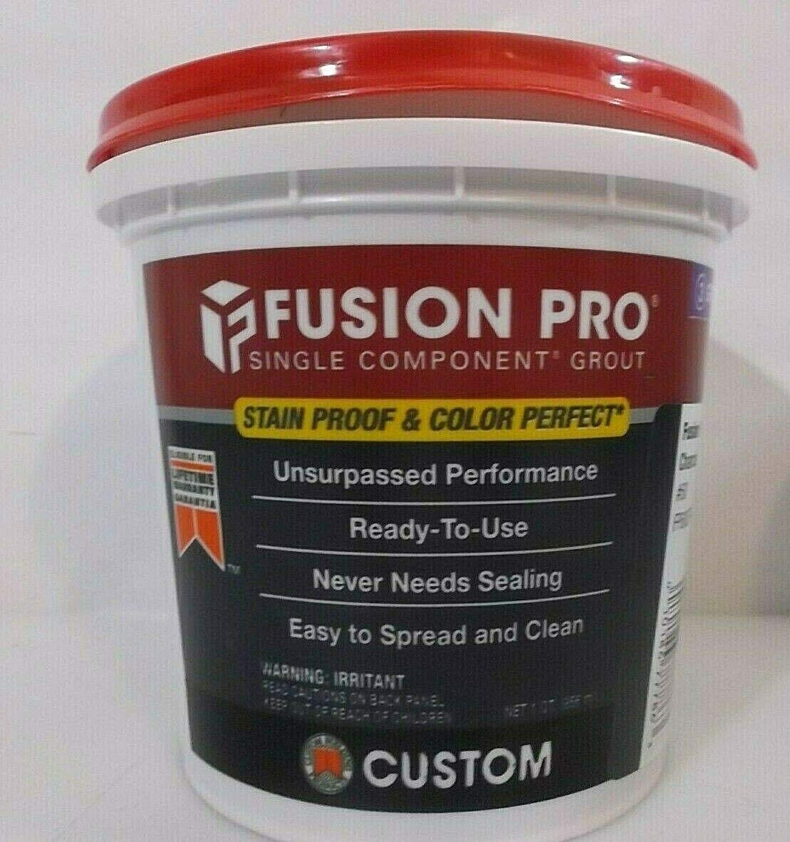 Fusion Pro Grout Single Component Charcoal #60 1 Quart