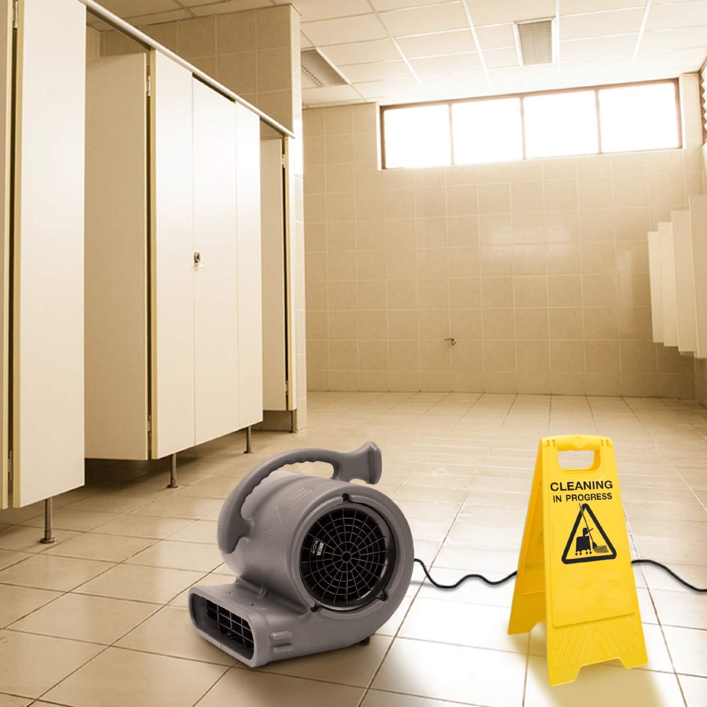 B-Air VP-50 1/2 HP Air Mover for Janitorial Water Damage Restoration Stackable..
