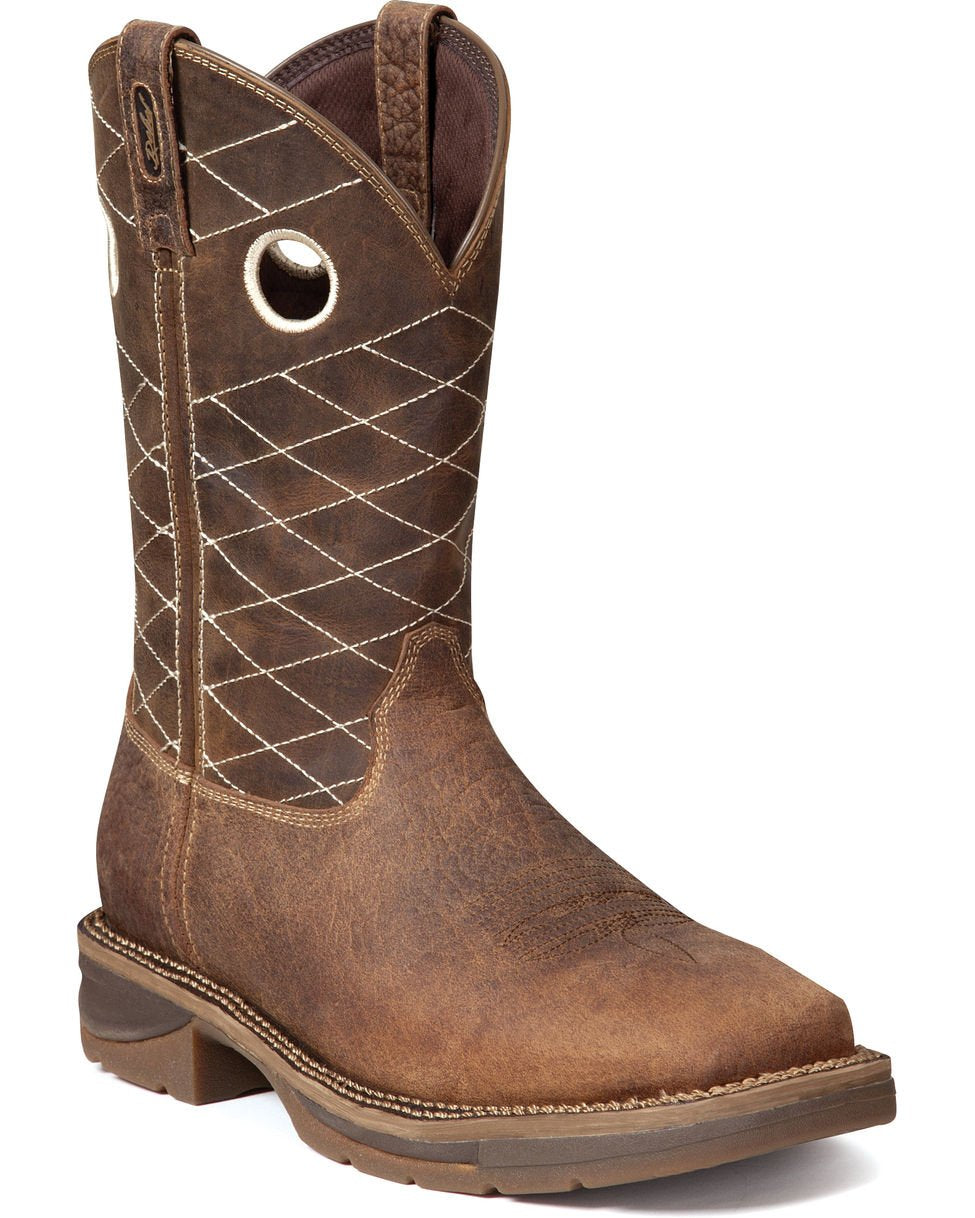 Durango Men's Workin' Rebel Western Boot Composite Toe Chocolate 13 EE US