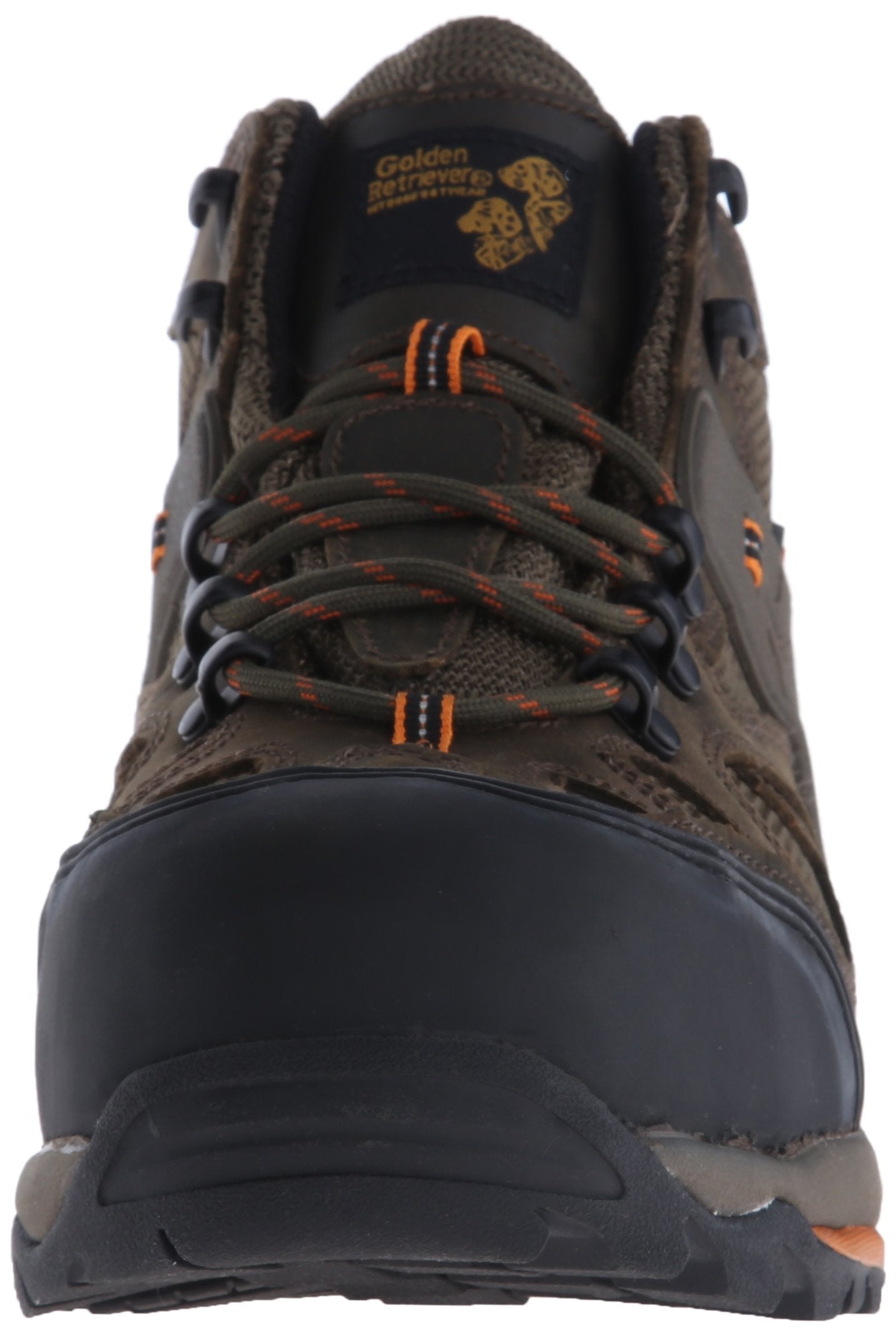 Golden Retriever Men's Waterproof Safety-Toe Hiking Boot,Sage Nubuck,13 W