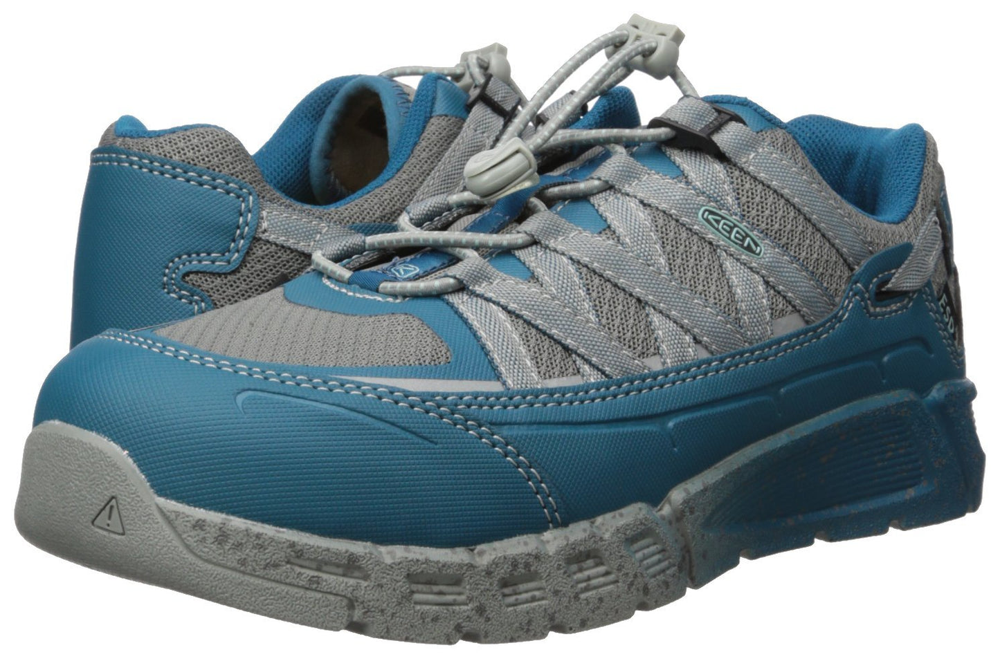 KEEN Utility Women's Asheville at ESD Industrial & Construction Shoe, Ink Eggshell Blue, 6 W US