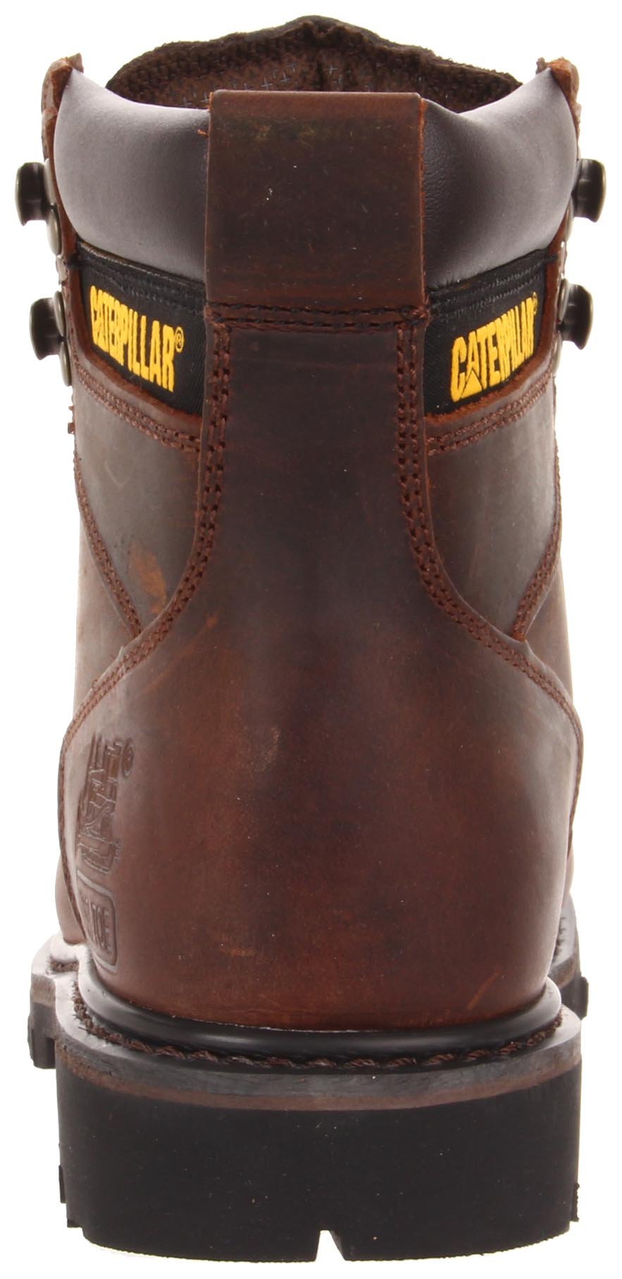 Caterpillar Men's Second Shift Steel Toe Work Boot,Dark Brown,11 W US