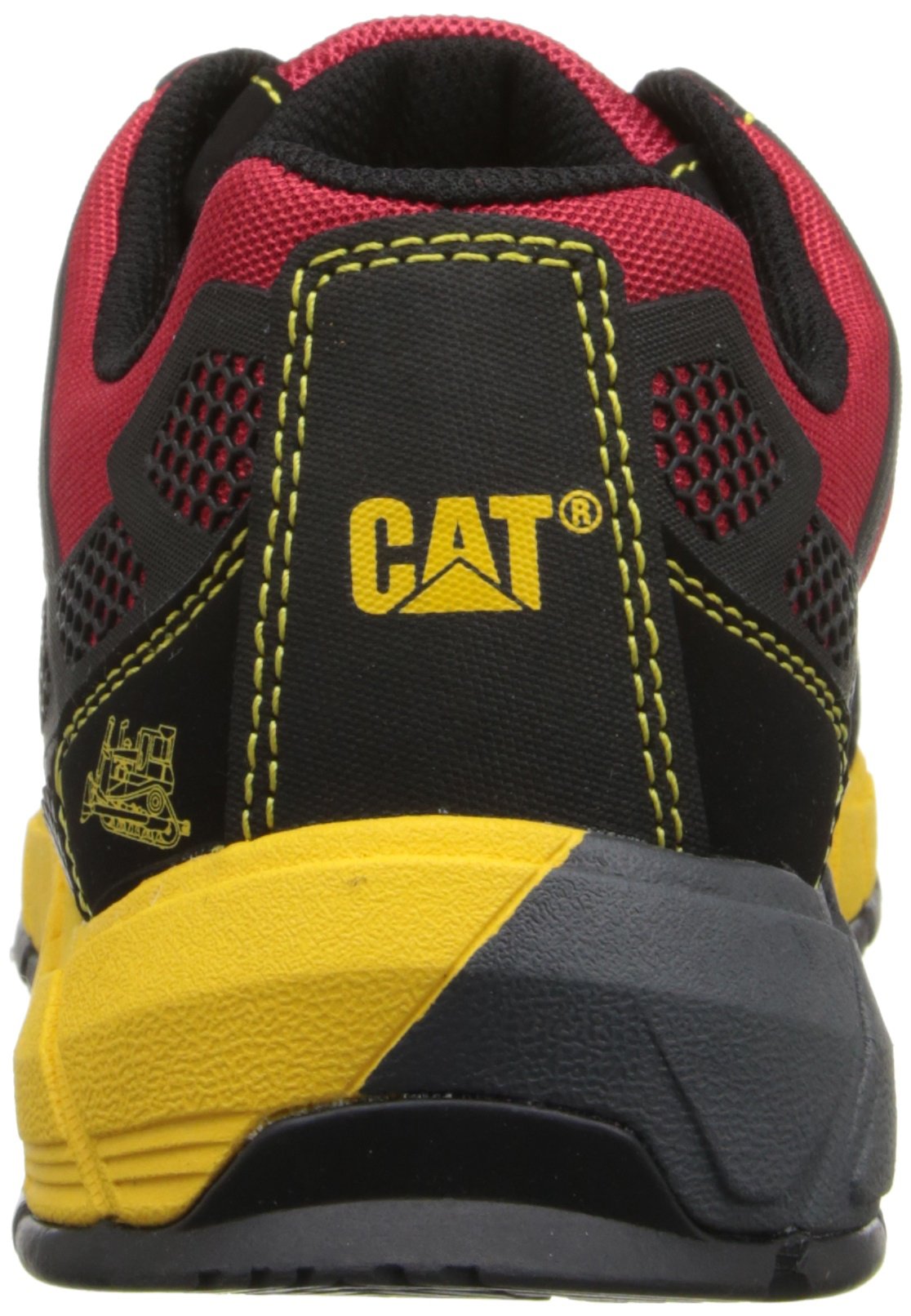 Caterpillar Men's Streamline Comp Toe-M, Red/Yellow, 8.5 M US