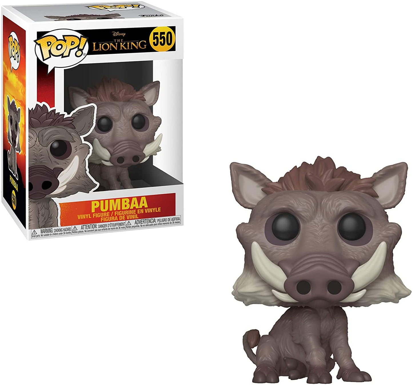 Funko Pop! Disney: Lion King 5 Piece Set : Scar, Timon, Rafiki, Pumba, Simba