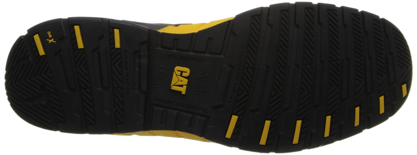 Caterpillar Men's Streamline Comp Toe-M, Red/Yellow, 9 M US