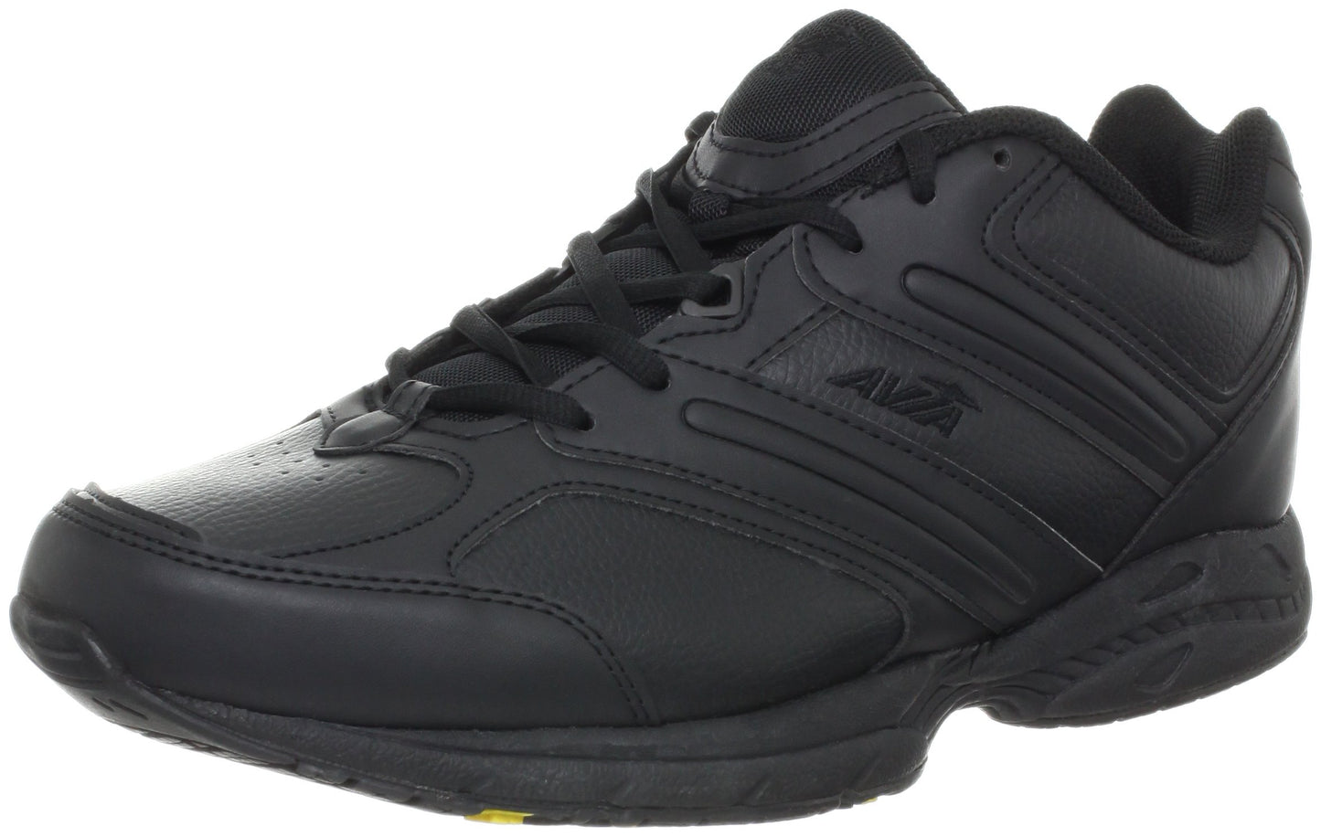 Avia (Brown Shoes Men's AVI-Walker, Black/Grey/Yellow, 11.5 W US