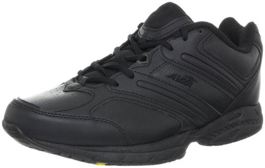 Avia (Brown Shoes Men's AVI-Walker, Black/Grey/Yellow, 11.5 W US