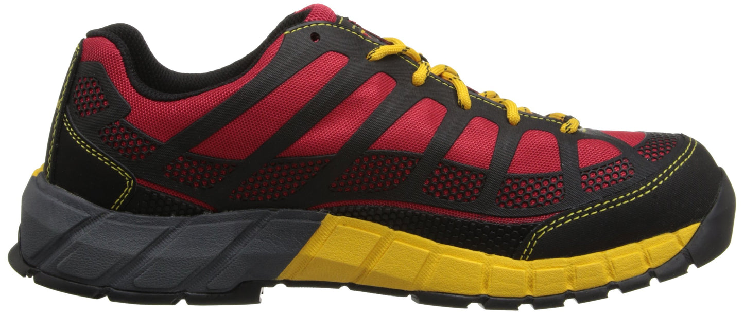 Caterpillar Men's Streamline Comp Toe-M, Red/Yellow, 7 W US