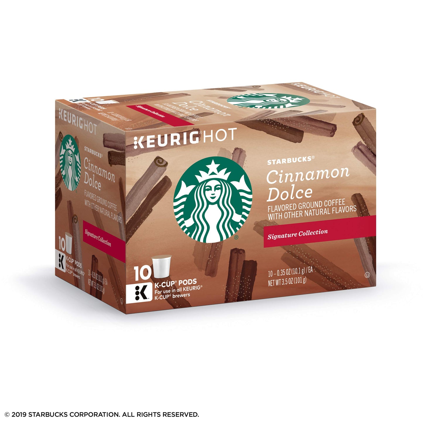 HUGE LOT* Starbucks Cinnamon Dolce Keurig K-Cups 300 count BB November 2019