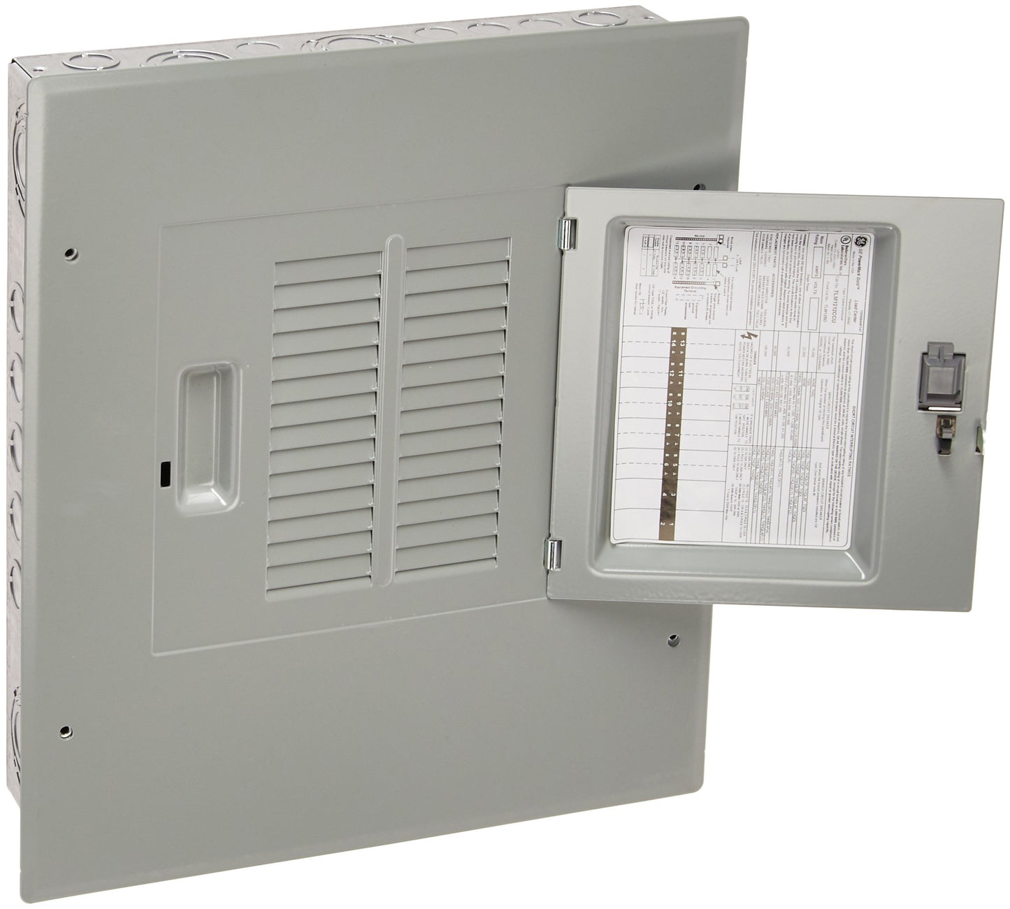 GE Energy Industrial Solutions TLM1212CCUP Main Lug Convertible Load Center Combination Cover, 125-Amp