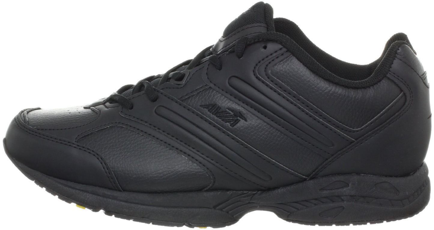 Avia (Brown Shoes Men's AVI-Walker, Black/Grey/Yellow, 11.5 W US