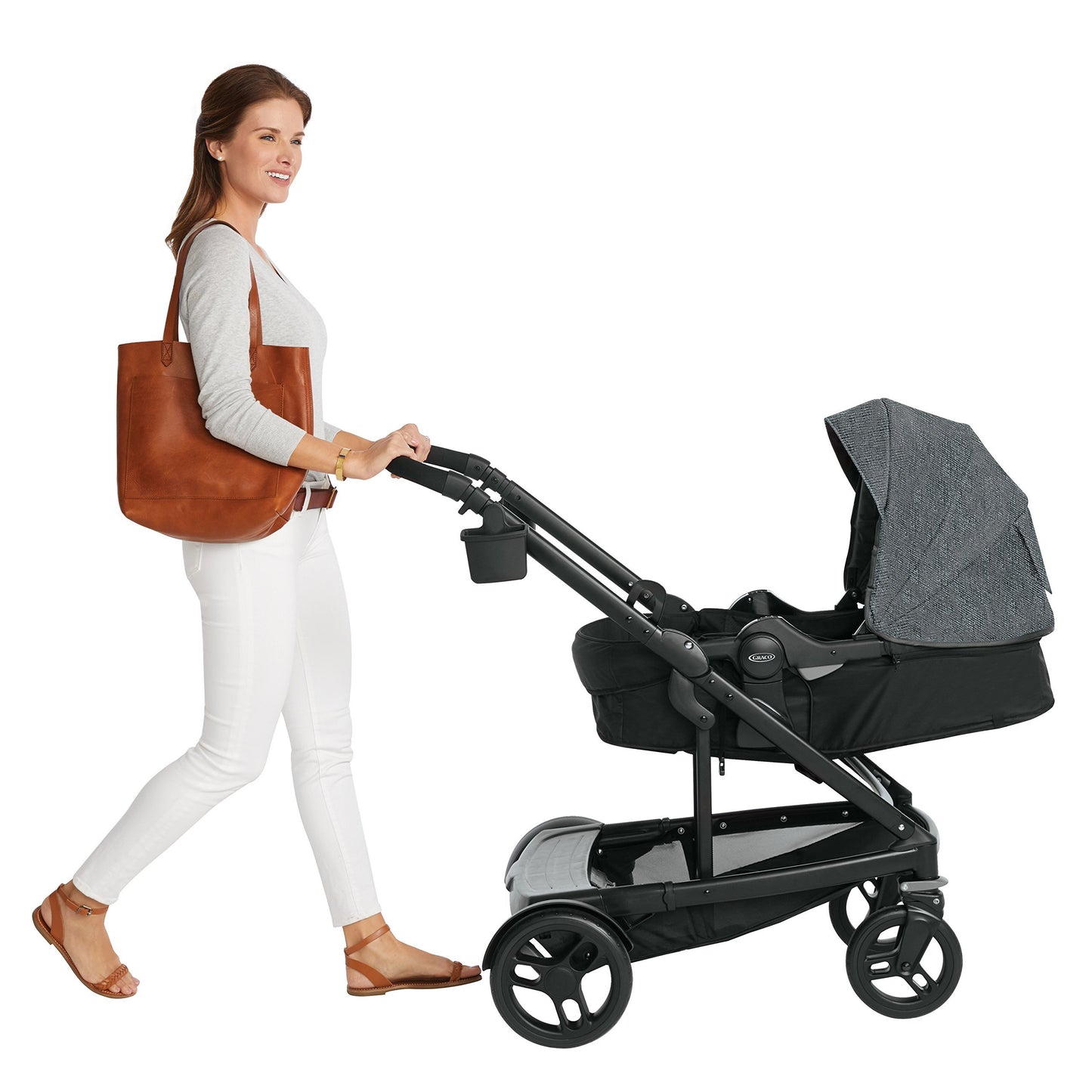 Graco Baby UNO2DUO Twin Tandem Double Stroller w/ Second Seat Ellington 2018 NEW