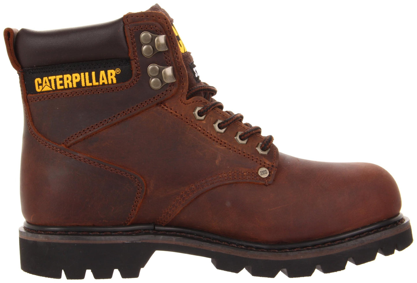 Caterpillar Men's Second Shift Steel Toe Work Boot,Dark Brown,11 W US