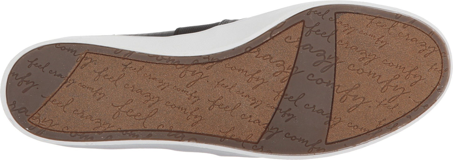 Dr. Scholl's Shoes Women's Luna Sneaker, Black Lizard Print, 9