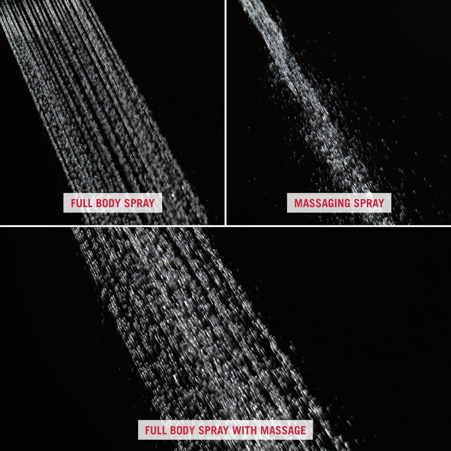 Delta Faucet 3-Spray Touch-Clean Shower Head, Chrome 52680