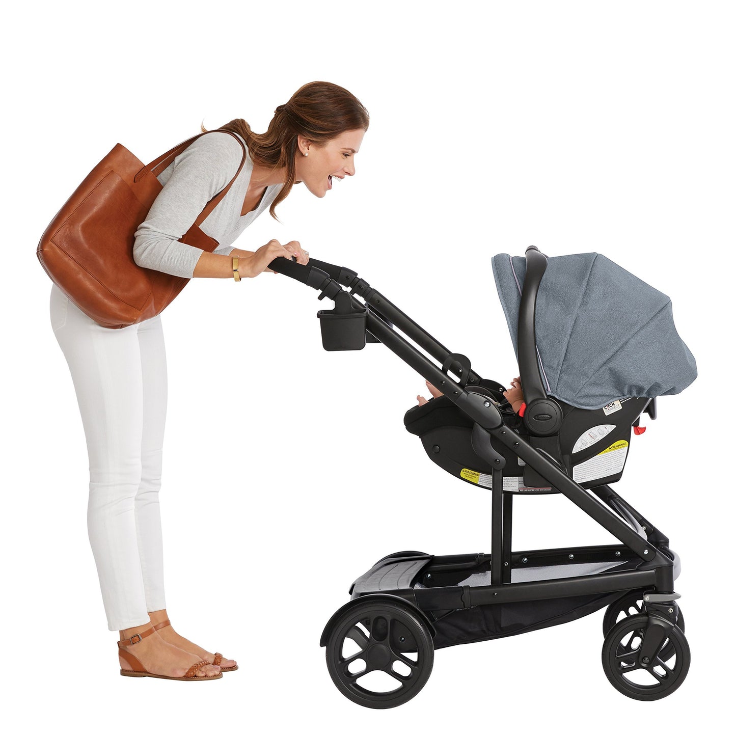 Graco UNO2DUO 2032495 Travel System, Hazel (Pink Lining) Stroller ONLY