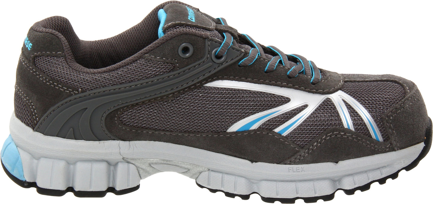 Converse Work WOS, Grey/Blue, Comp Toe, Oxford, Size 8.5 Medium, Womens