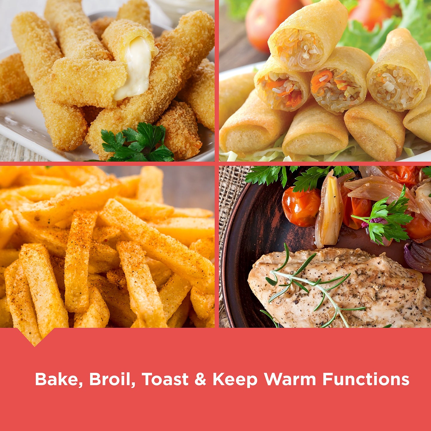 Black and Decker TO1313SBD 4-Slice Toaster Oven, Black