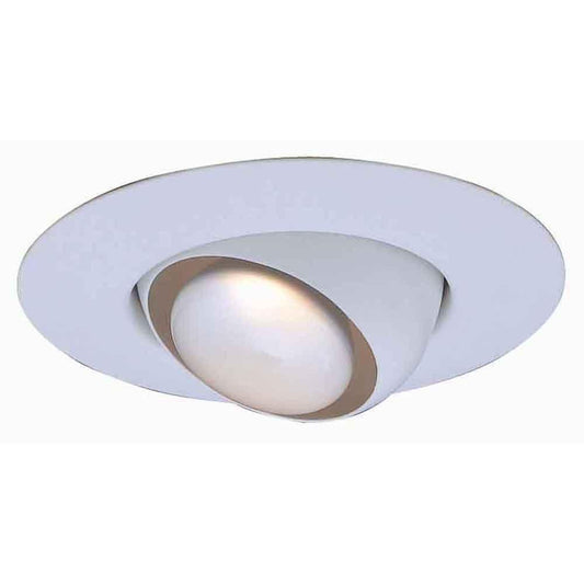 Commercial Electric 6 in. R30 White Recessed Eyeball Trim