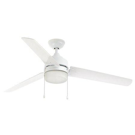 Home Decorators Collection Carrington 60 in. Integrated LED Indoor/Outdoor Whi..