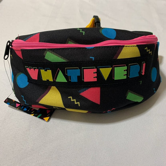 Funko Retro 90's Whatever Fanny Pack W Strap - Black Pink Yellow Blue Green