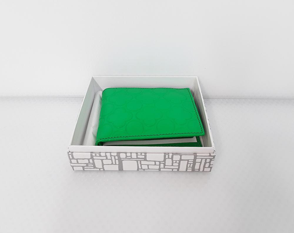 Comme Des Garçons Coin Compartment Wallet SA610B (Green)