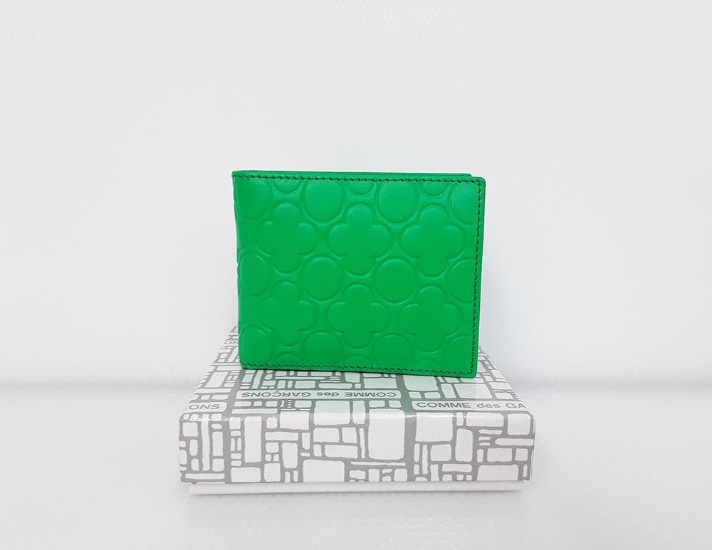 Comme Des Garçons Coin Compartment Wallet SA610B (Green)