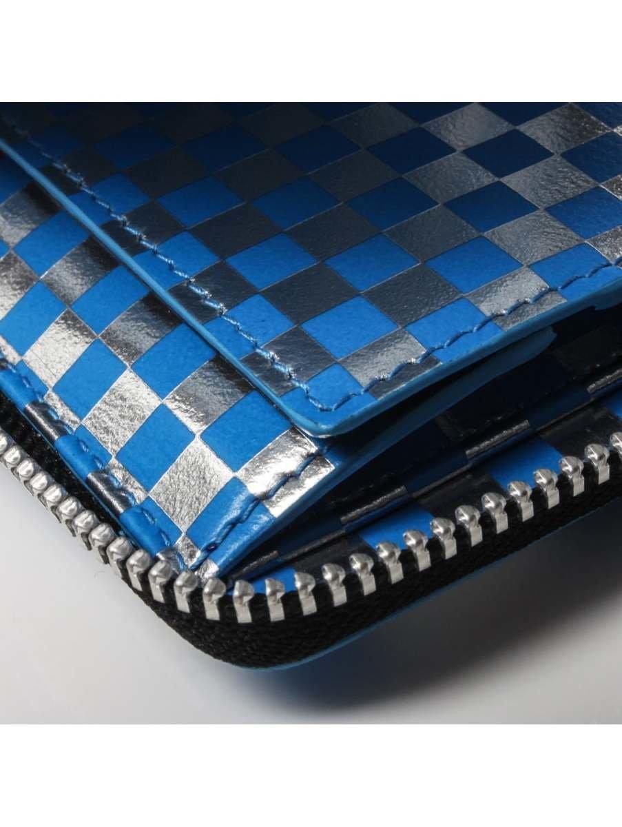 Comme Des Garçons Wallet Optical Group (SA7100GA) - Check/Blue
