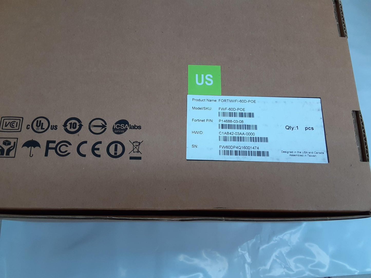 Fortinet | FWF-60D-POE, firewall, wireless