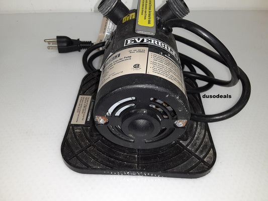 Everbilt, ZE00802A, 0.1 HP Non-Submersible Transfer Pump