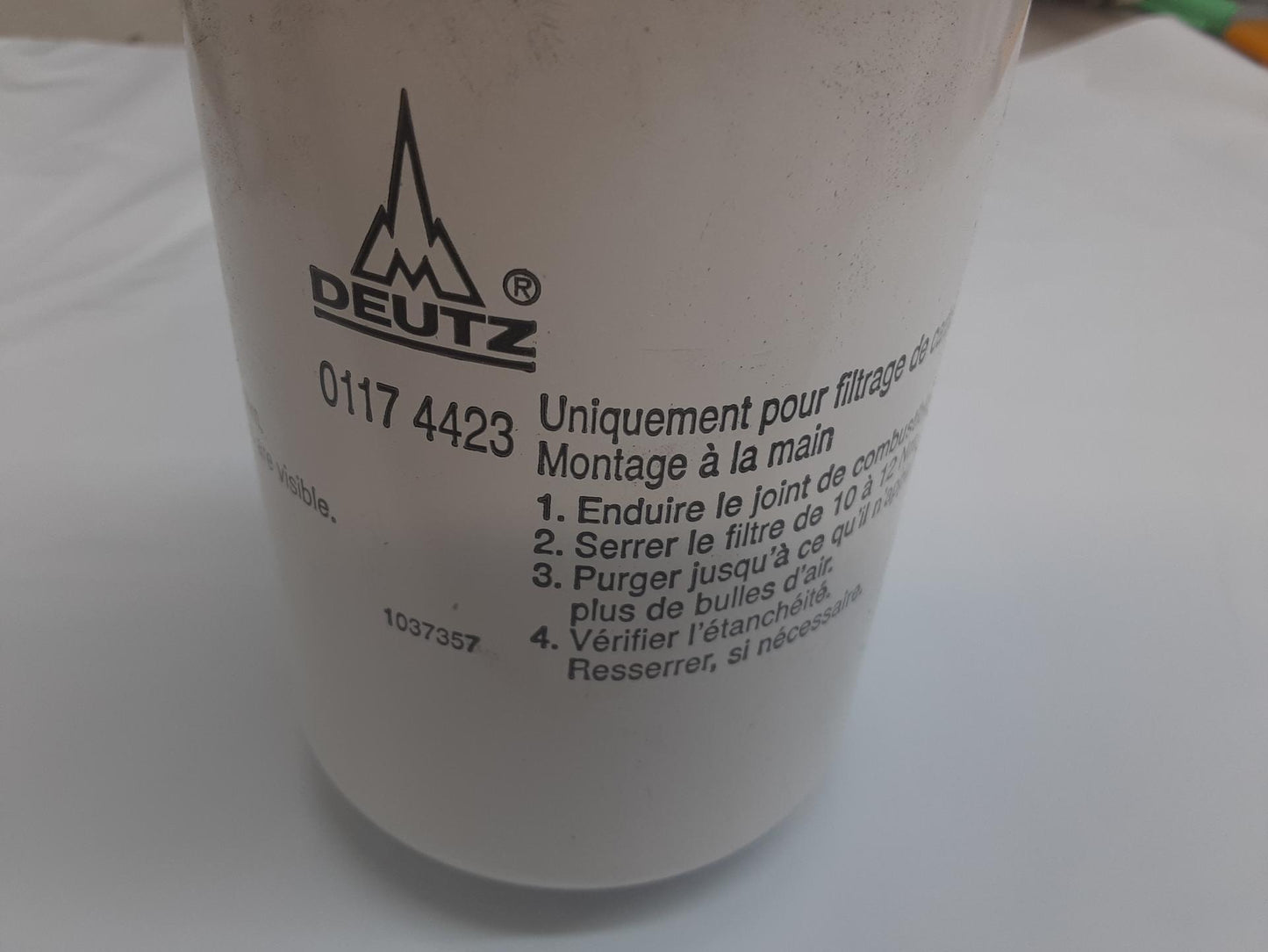 Deutz spin-on fuel filter, Made in Germany, 01174423 (2 pack)