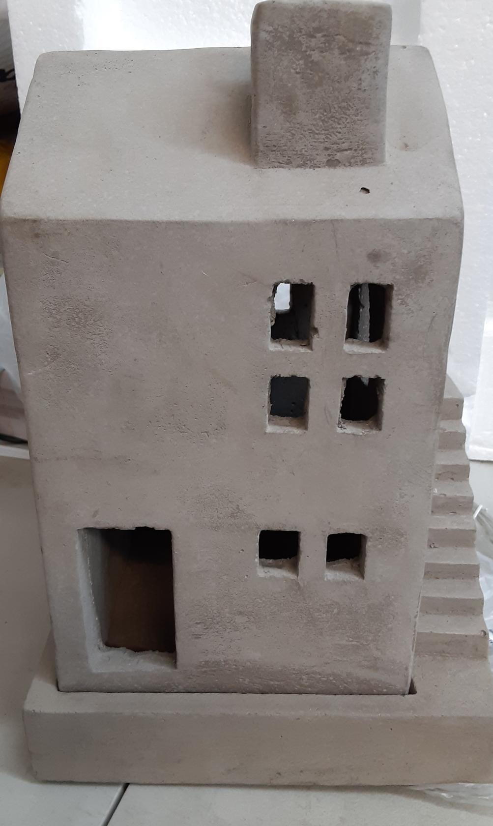 Electric Mini House Lantern- Uses 120 V Bulb (not included)