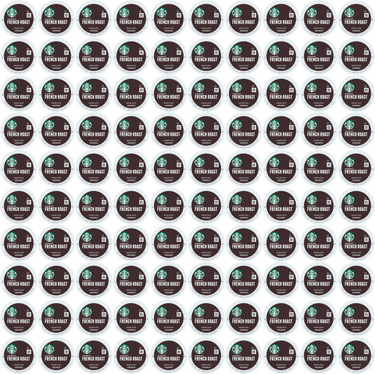 Starbucks French Dark Roast Keurig K Cups, 100 Count Best Before December 2020