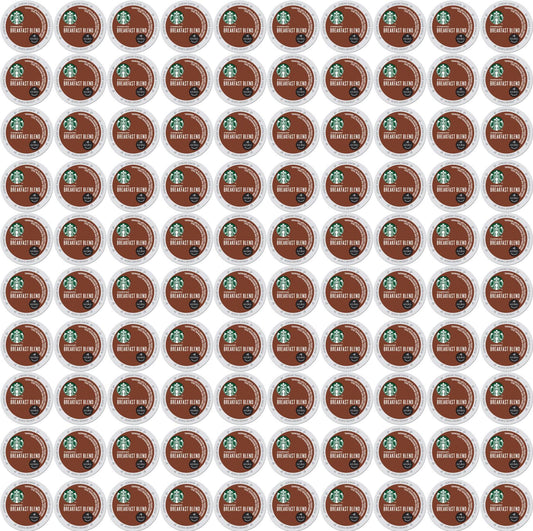 100 COUNT Starbucks Breakfast Medium Roast K Cups Best Before September 2020